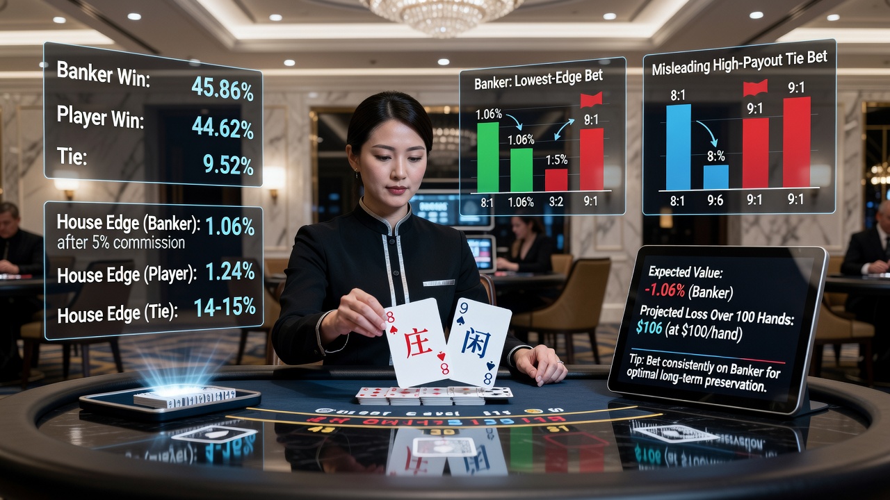 Mini Baccarat Betting Odds: Probability, Strategy, House Edge, and an Odds Calculator Guide