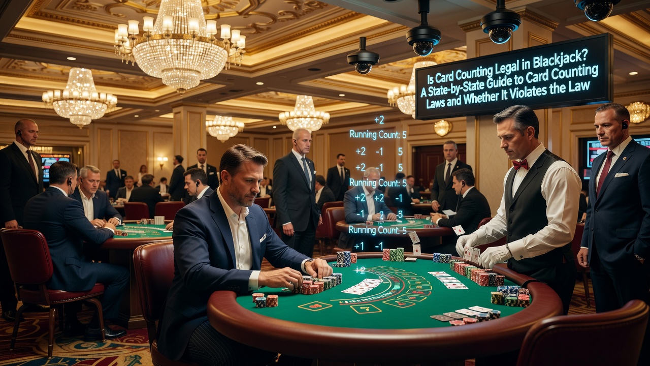Is Card Counting Legal in Blackjack? A State-by-State Guide to Card Counting Laws and Whether It Violates the Law