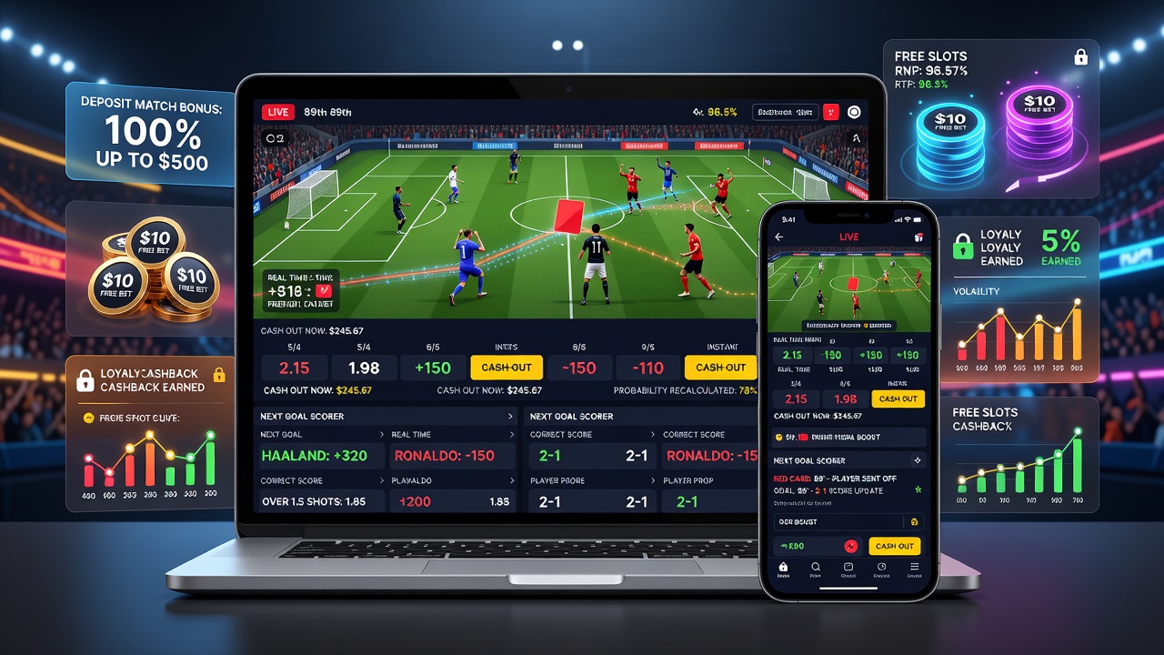 Online Betting and Games Explained: Live Betting, Odds, Bonuses, Free Slots, Live Events and Real-Money Safety