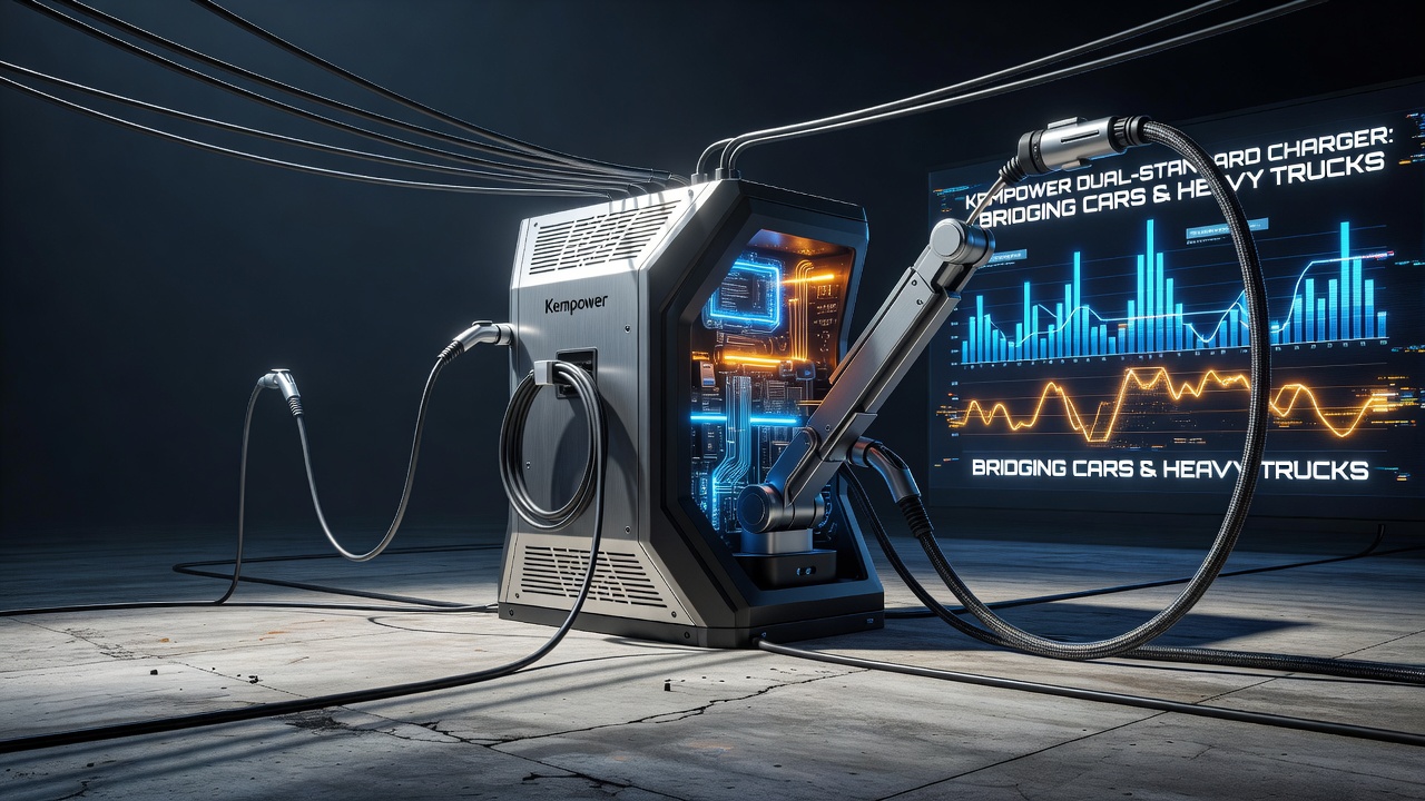 Kempower Unveils Dual-Standard Charger Bridging Cars and Heavy Trucks