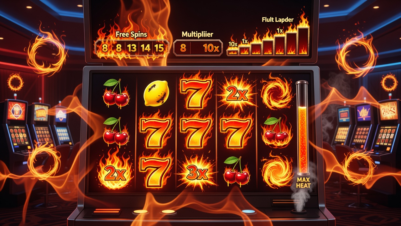 Hot Fruit Slot Demo: Explore the Fire-Themed Slot Game, Fiery Fruits Casino Features, Free Spins, and Fruit Machine Gameplay