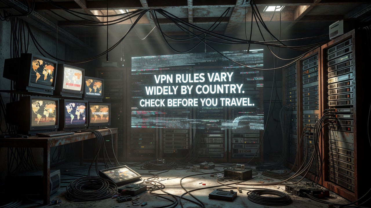 VPN Rules Vary Widely by Country. Check Before You Travel